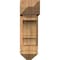 Ekena Millwork Balboa Arts and Crafts Smooth Bracket w/ Offset Brace, Western Red Cedar, 7 1/2"W x 20"D x 24"H BKT0806X20X24BOA03SWR - alternate 3
